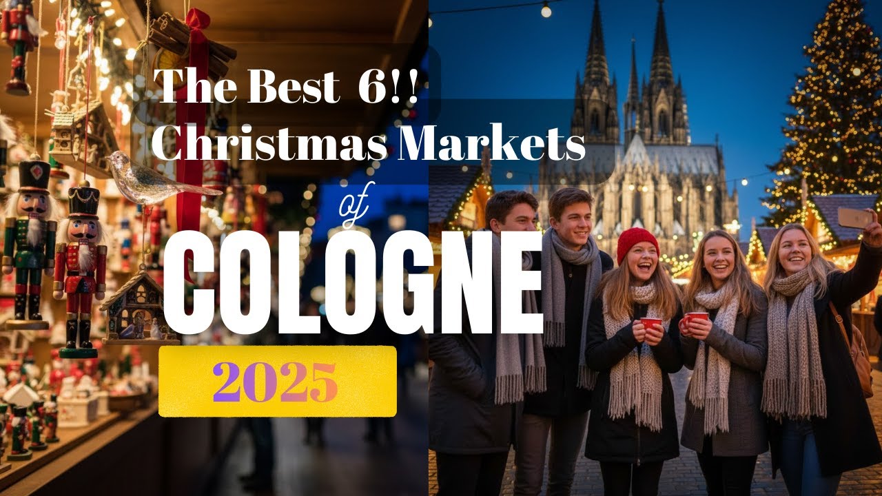 Cologne's best 6 magical christmas markets (2025) | Heinzelmanchen story(4KCinematic Tour)