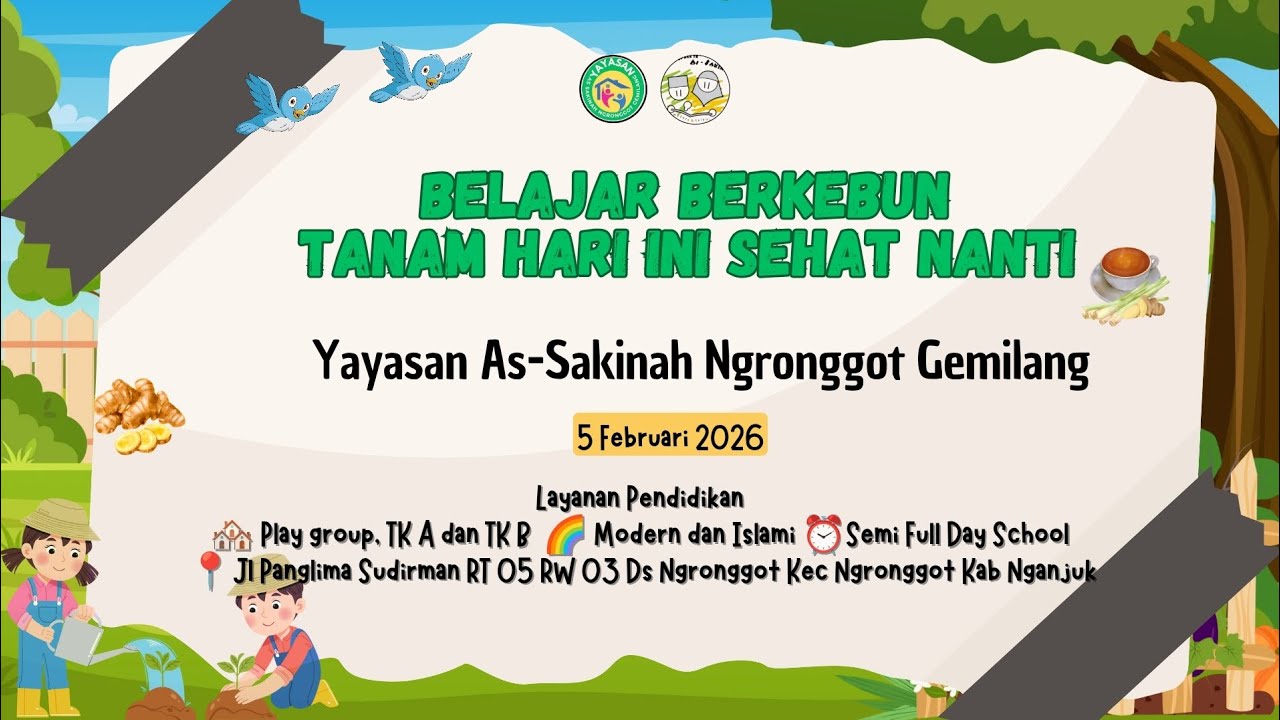Belajar Berkebun, Tanam Hari ini Sehat Nanti ✨🏡