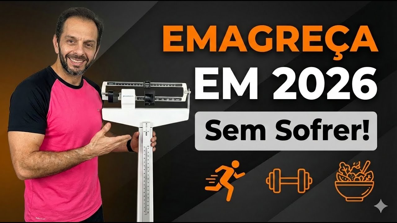 EMAGRECER EM 2026? 🏃‍♂️ O Guia Definitivo para Iniciantes (Sem Sofrimento!)