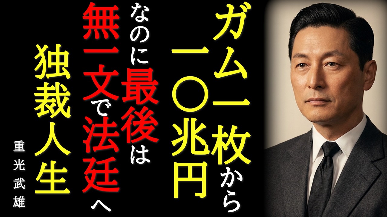【成功と絶望】ガム1枚から10兆円。なのに最後は「無一文」で法廷へ。ロッテ創業者・重光武雄の非情な転落劇