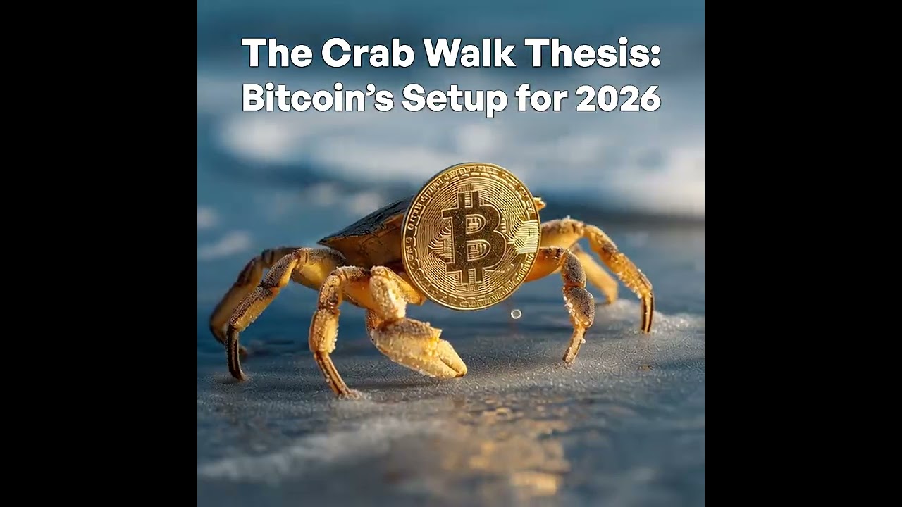 The Crab Walk Thesis: Bitcoin’s Setup for 2026