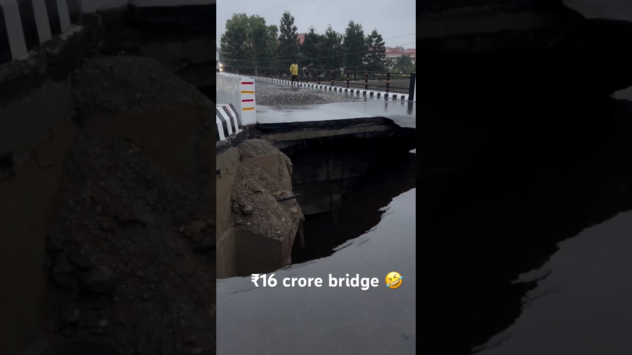 Nanda ki Chowki Newly built bridge in Dehradun Uttarakhand