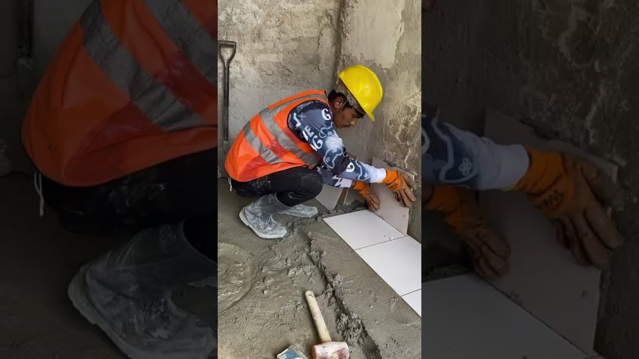 BIJAYA THAMI WORKING VIDEO TILE MASON
