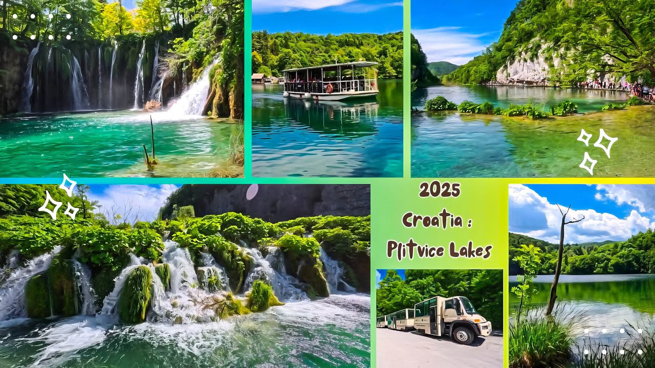 Croatia 2025: EP2 - Chasing Beauty Step by Step,Upper to Lower Lakes at Plitvice 一步一景，逐光而行, 十六湖上湖到下湖