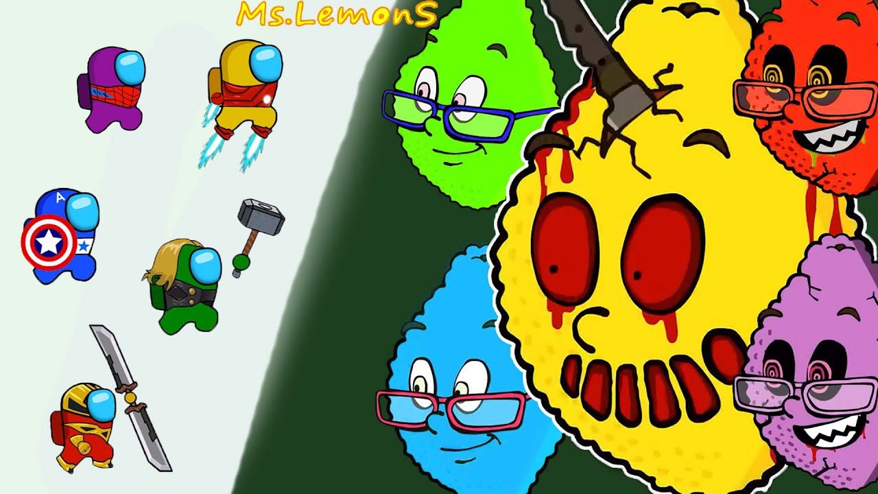 Among Us Vs ms. LemonS | Mini Crewmate and Talking Juan Kills ms. LemonS | Animation meme