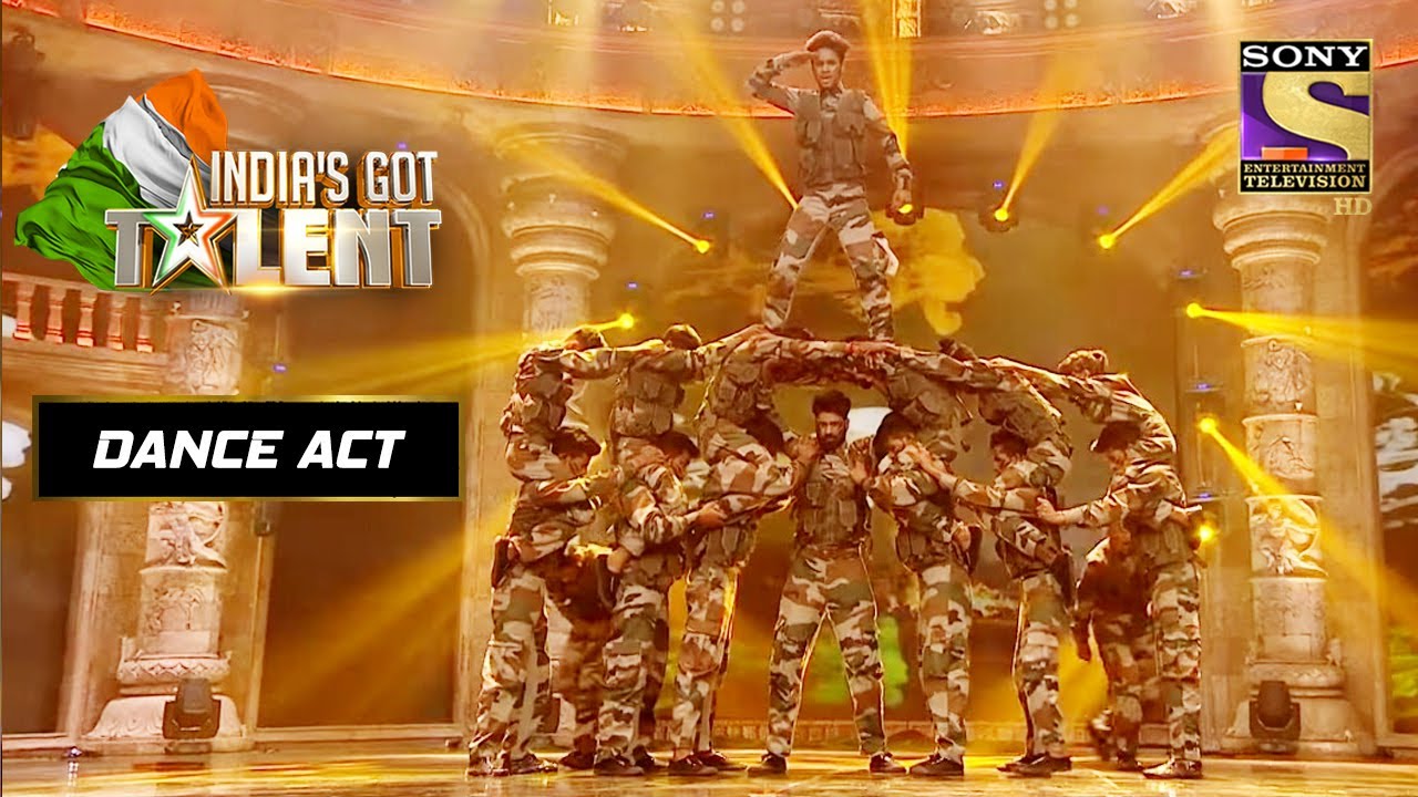 Crazy Hoppers के इस Patriotic Act को मिला Judges से Salute | India's Got Talent Season 8 | Dance Act
