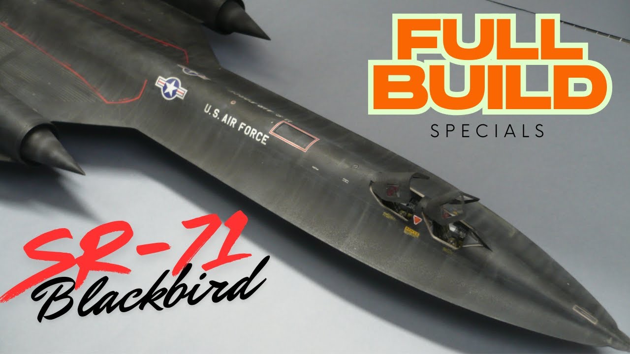 SR-71 Blackbird - 1/48 - New Kit from Revell - full build