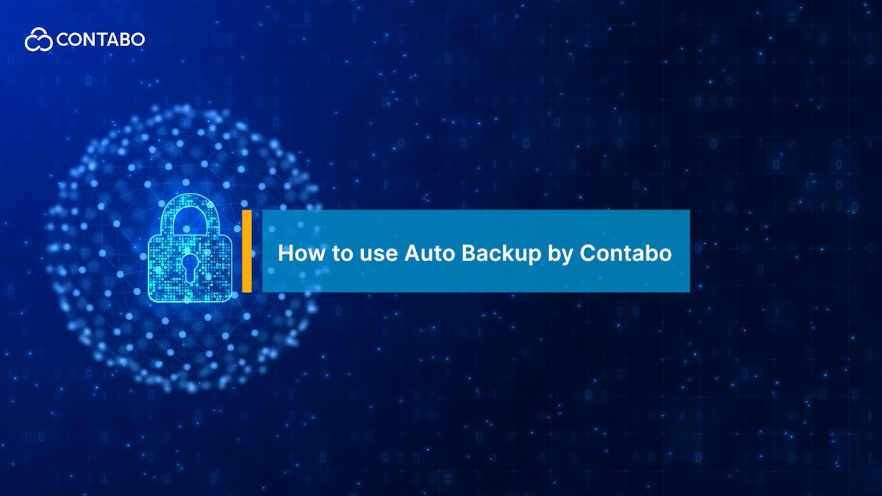 Как использовать Auto Backup от Contabo