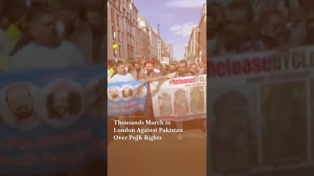 Thousands March in London Against Pakistan Over PoJK Rights | N18G