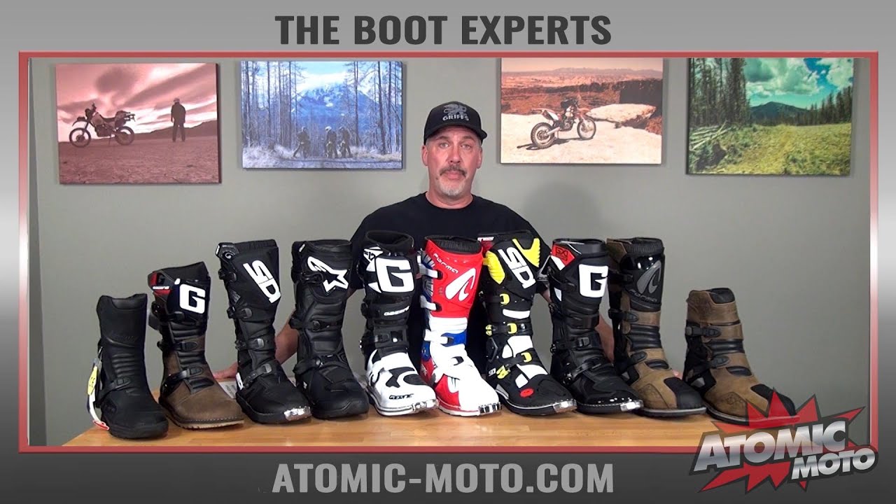Motorcycle Boots - from the Experts at Atomic Moto