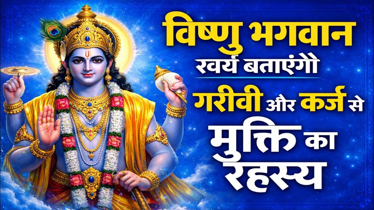 भगवान विष्णु स्वयं बताते हैं संध्या समय की वह भूल जिससे संतान हमेशा गरीब रह जाती है | Vishnu Bhagwan