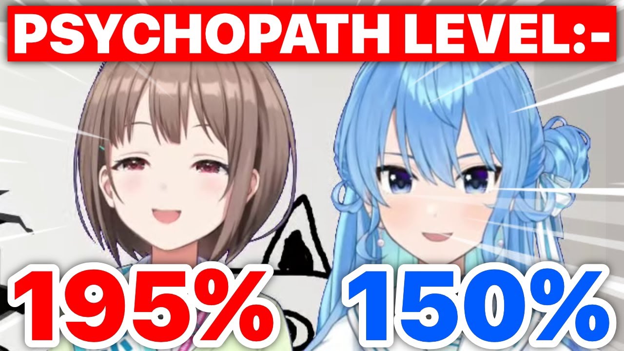Nodoka Is More Psychopath Than Suisei? (Hoshimachi Suisei & Harusaki Nodoka / Hololive) [Eng Subs]