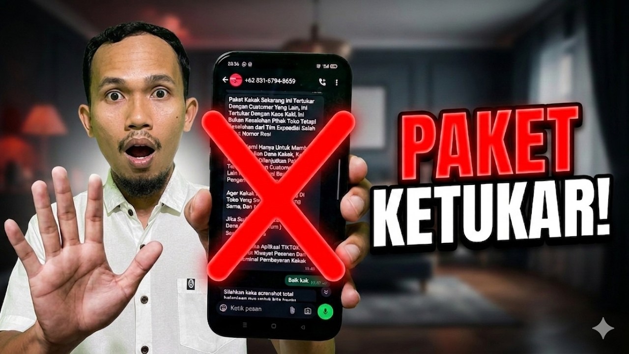 ⚠️ Modus Baru! Paket Tertukar & Pengembalian Dana, Jangan Sampai Ketipu!