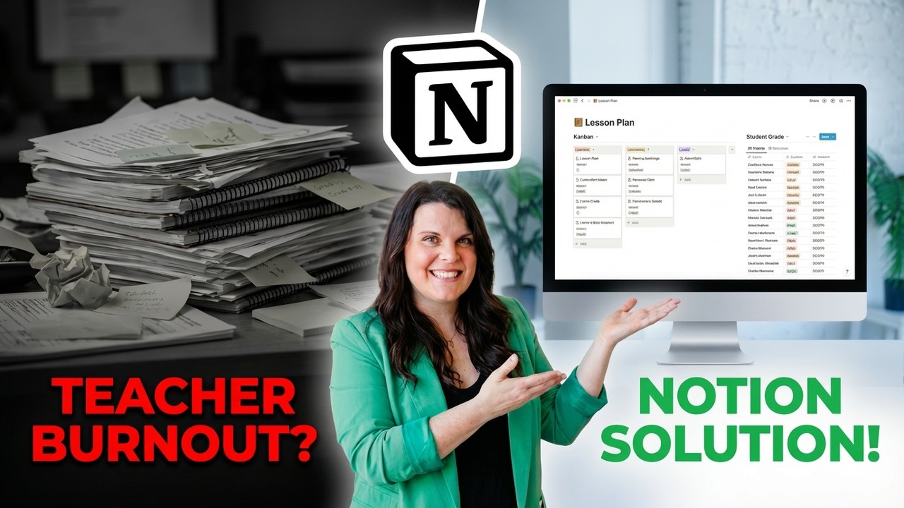 Notion Template for Teachers & Educators | Organize Your Classroom & Tasks