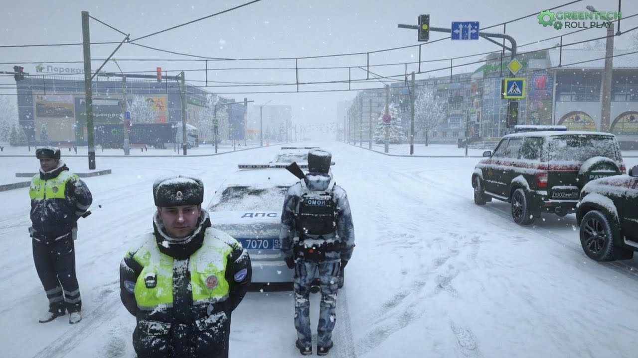 ЗИМА В GTA CRMP