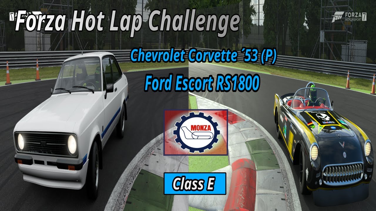 Ford Escort RS 1800 vs Chevrolet Corvette´53 (P) Monza HLC !!