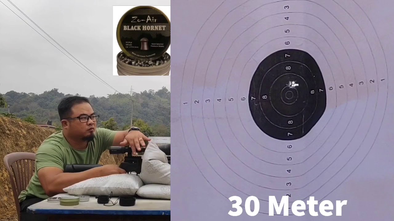 Air Venturi Avenger .177 Accuracy and Grouping Test