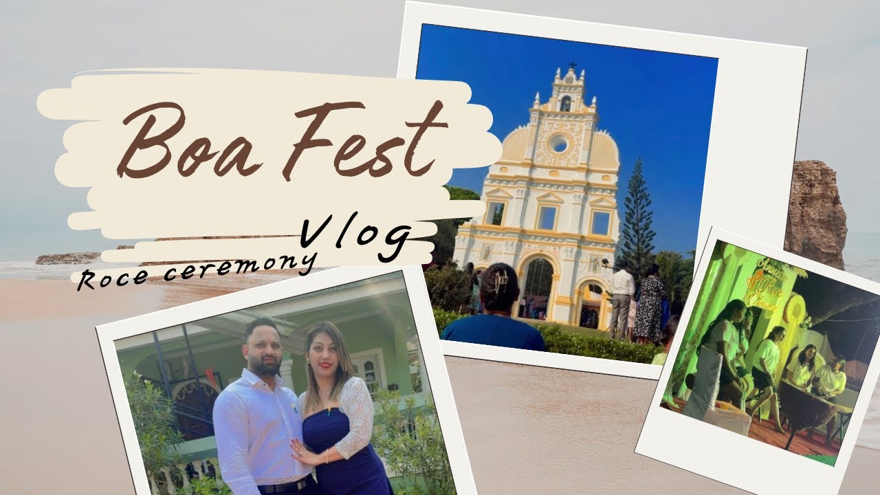 Feast vlog of st. Joseph Vaz and Roce ceremony of my friend | Goan vlog | Jolibia Fernandes