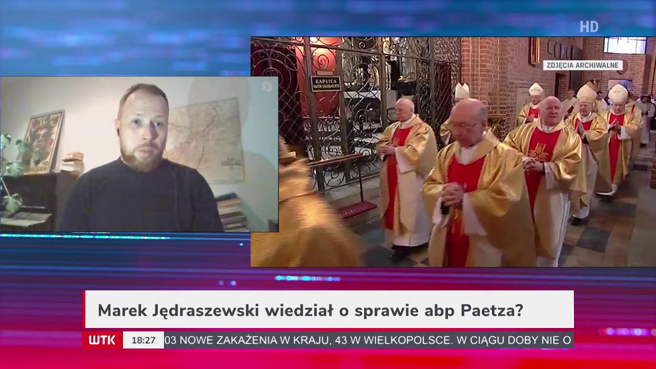 Gość Wieczoru WTK: Czy Marek Jędraszewski wiedział o sprawie abp Paetza
