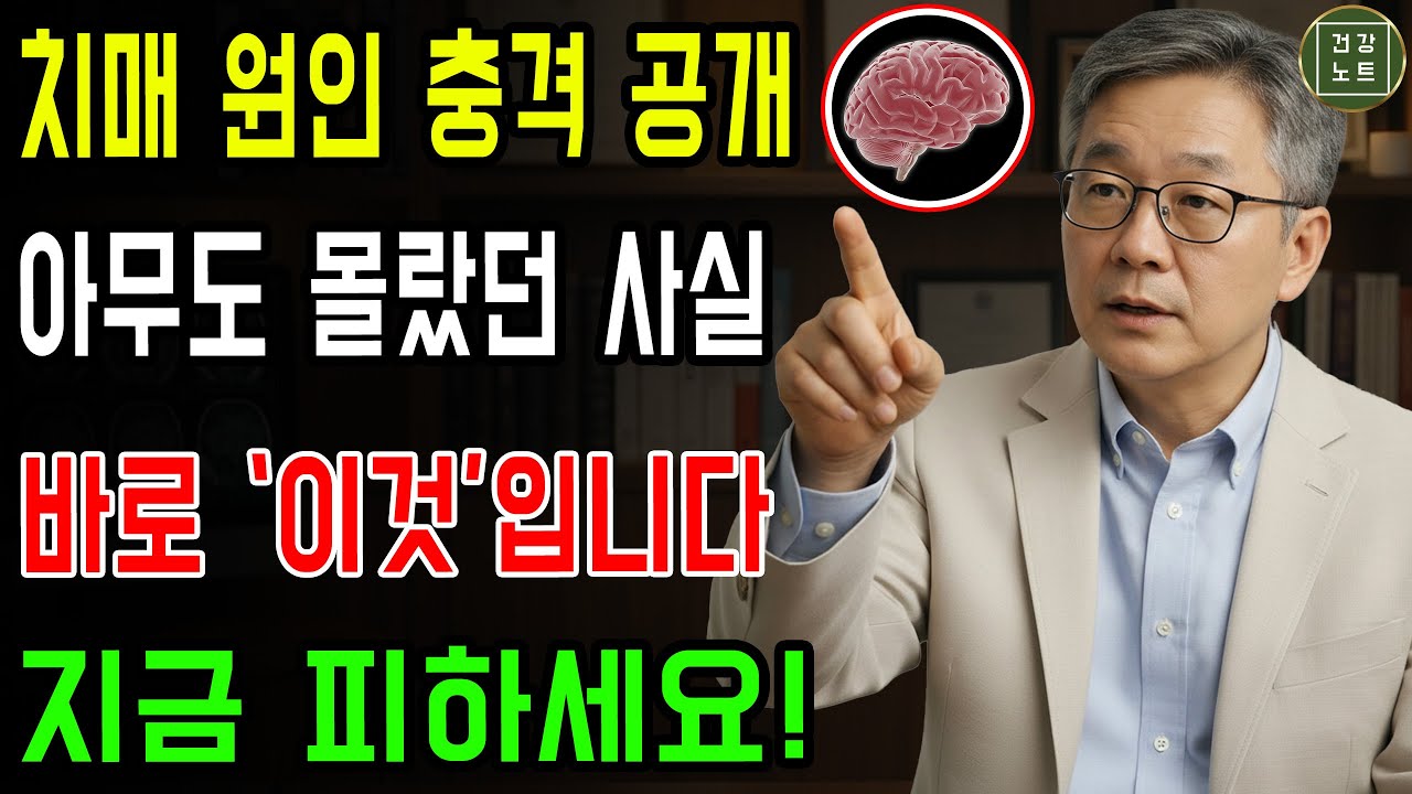 왜 치매가 생길까요? 그동안 알려지지 않았던 원인이 드러났습니다! 제발 '이것' 조심하세요 | 치매 예방 | 뇌 건강 | 건강정보