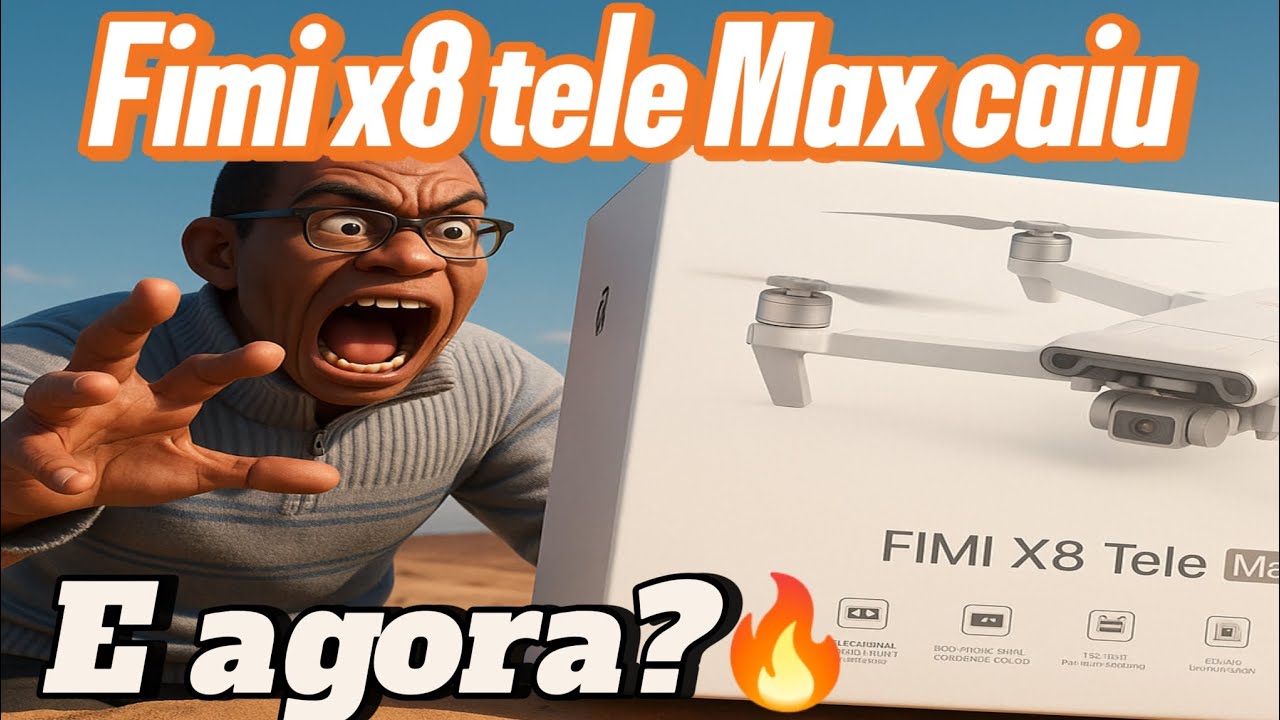 Fimi x8 Tele Max caiu a 4 km de distância #tobiaseggdrones #fimi #fimix8