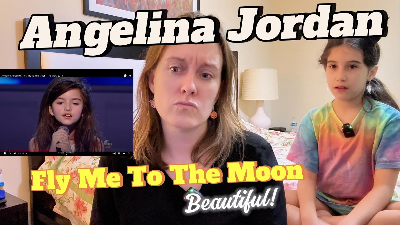 Анджелина Джордан «Fly Me To The Moon» | Впервые слышим! РЕАКЦИЯ