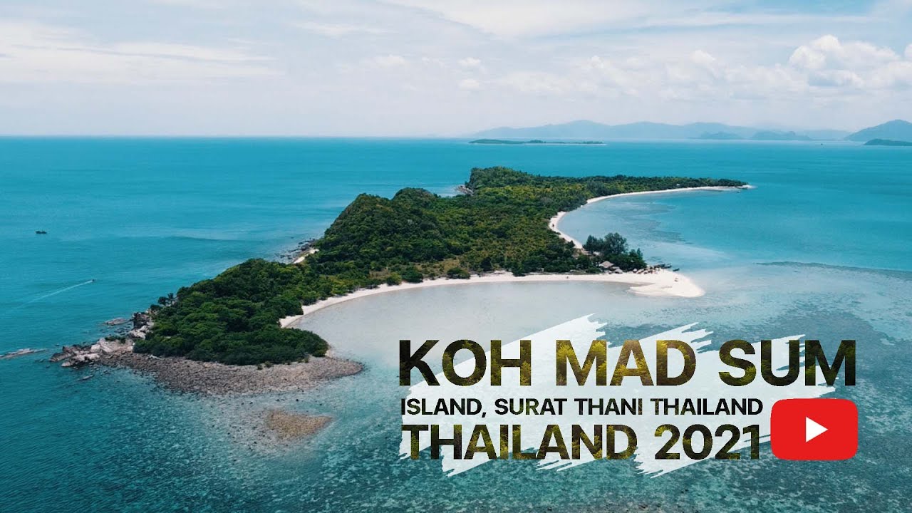 4K Drone Footage - Koh Mad Sum, Surat Thani Thailand 