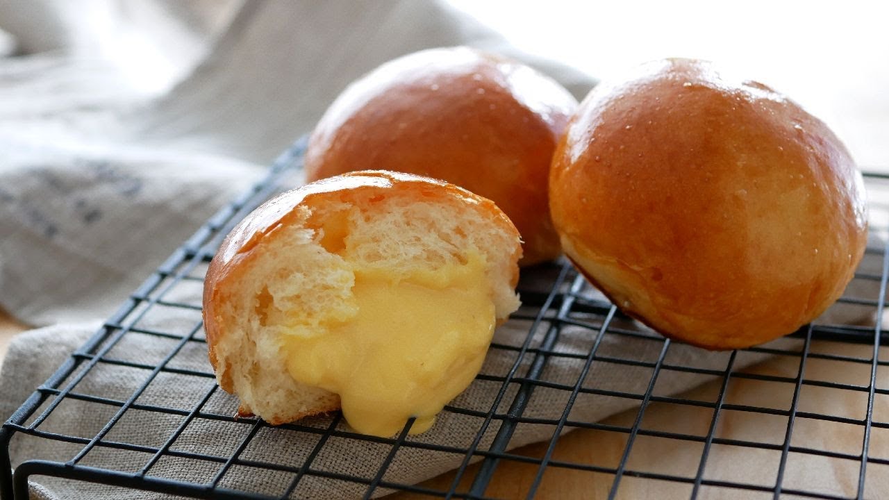 とろりんクリームパン♡ | Cream Pan(Custard Buns)