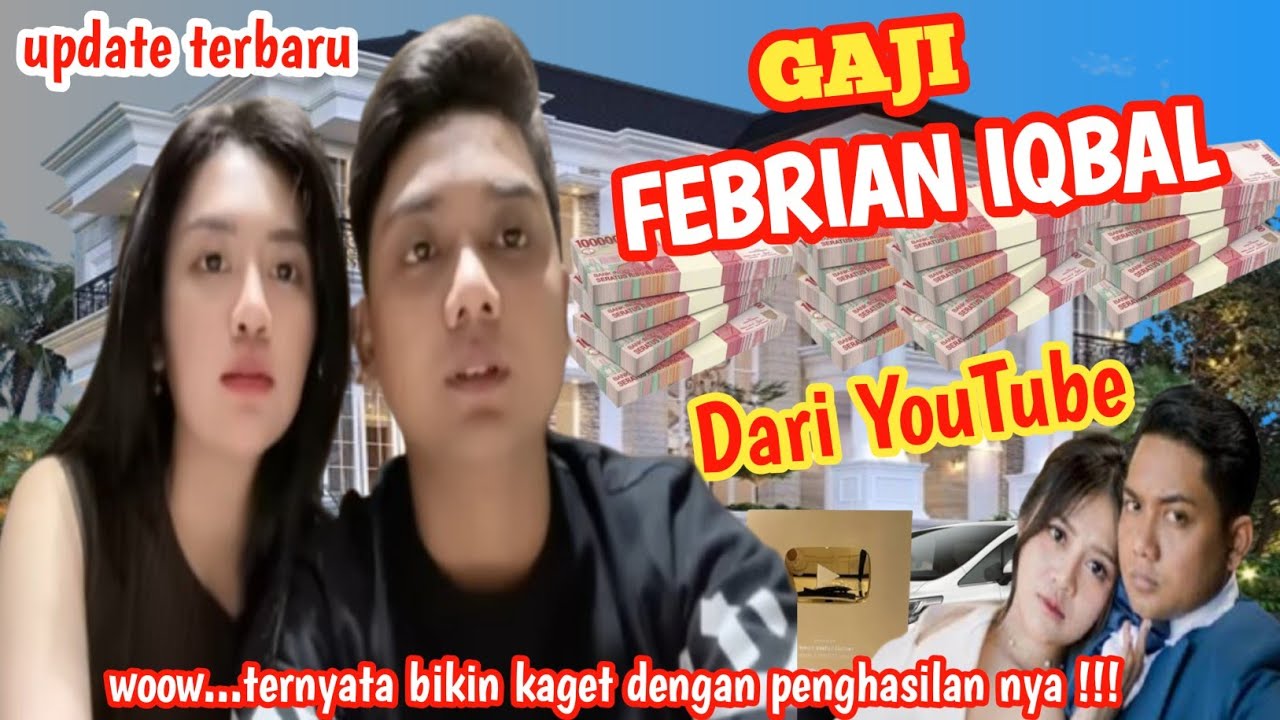 Gaji Febrian iqbal Dari YouTube‼️ ternyata bikin kaget dengan penghasilan nya