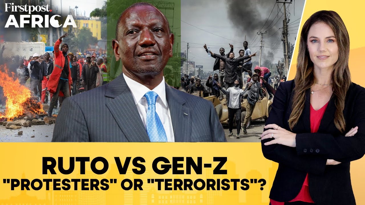 Kenya: Ruto Govt Cracks Down on Gen-Z Protesters, Presses Terrorism Charges | Firstpost Africa |N18G