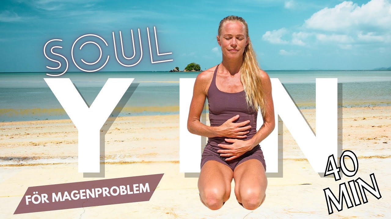 YINYOGA F&Ouml;R MAGPROBLEM | 40 MIN | MOT UPPBL&Aring;STHET, GASER & STRESS 