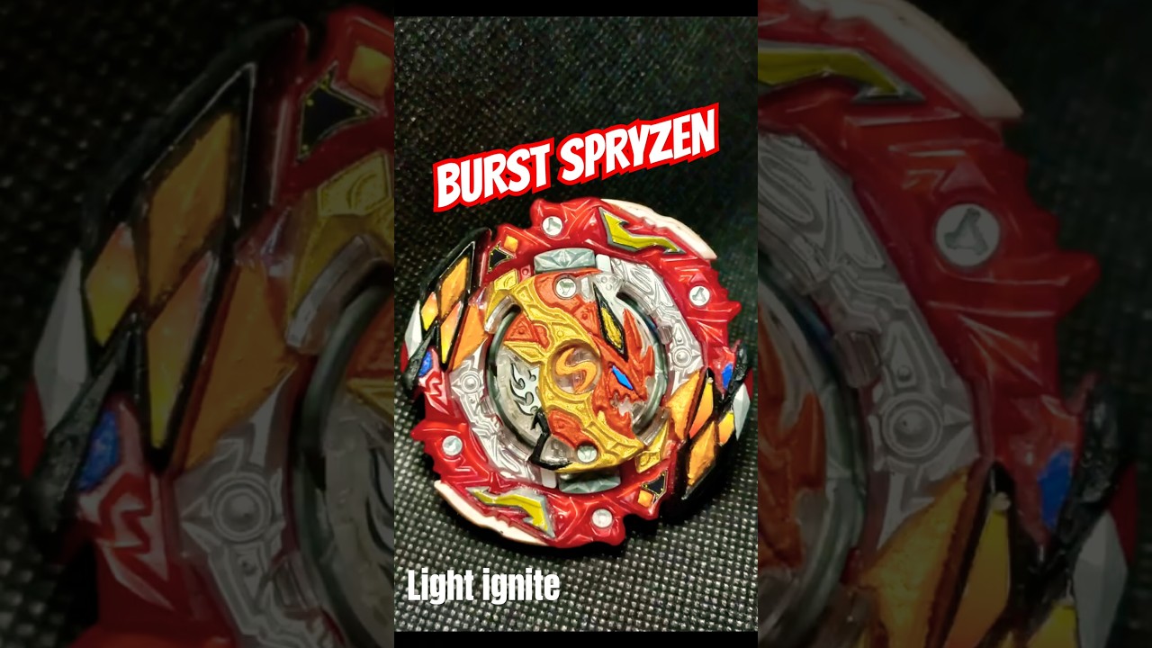Beyblade Burst Quadstrike Burst Spryzen Light Ignite #beybladeburst