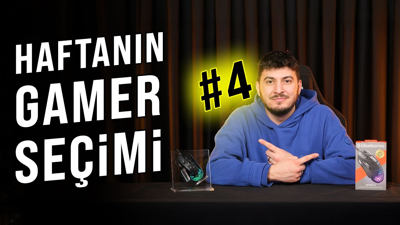 ELİME TAM OTURSUN AMA FAREM HAFİF OLSUN DİYORSAN SEÇİMİN STEELSERIES AEROX 5 KABLOLU OYUNCU FARESİ