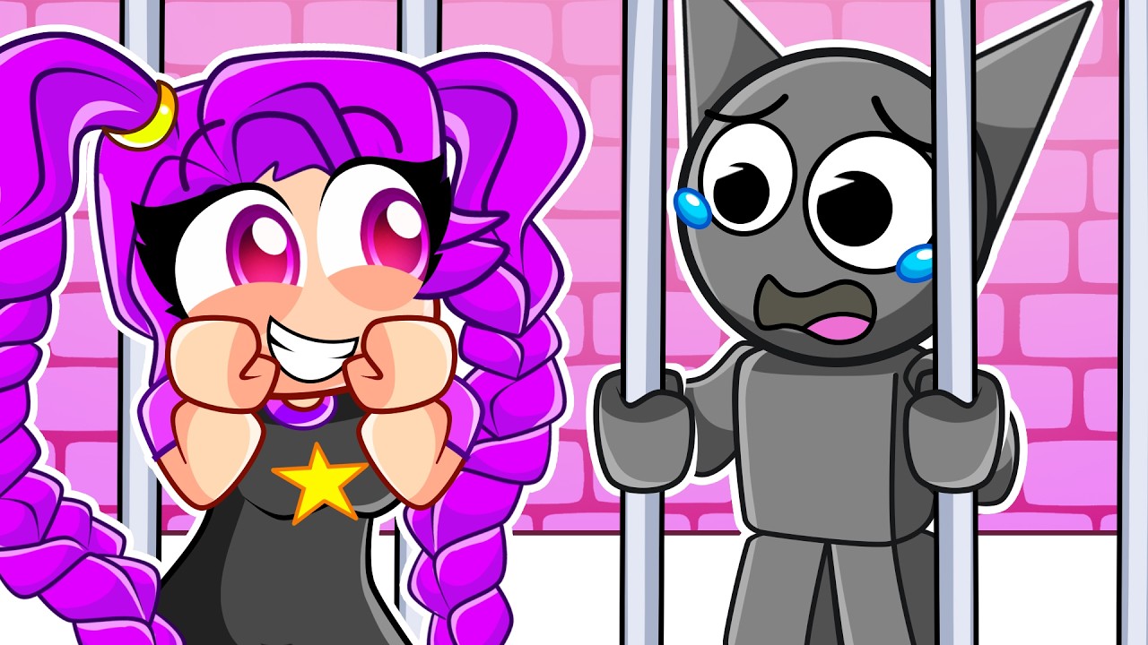 GRAY PRESO na PRISÃO DA LILY LOVEBRAIDS no ROBLOX!