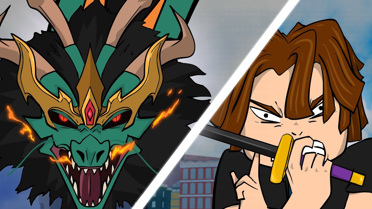 How noobs felt fighting a dragon user in Blox Fruits