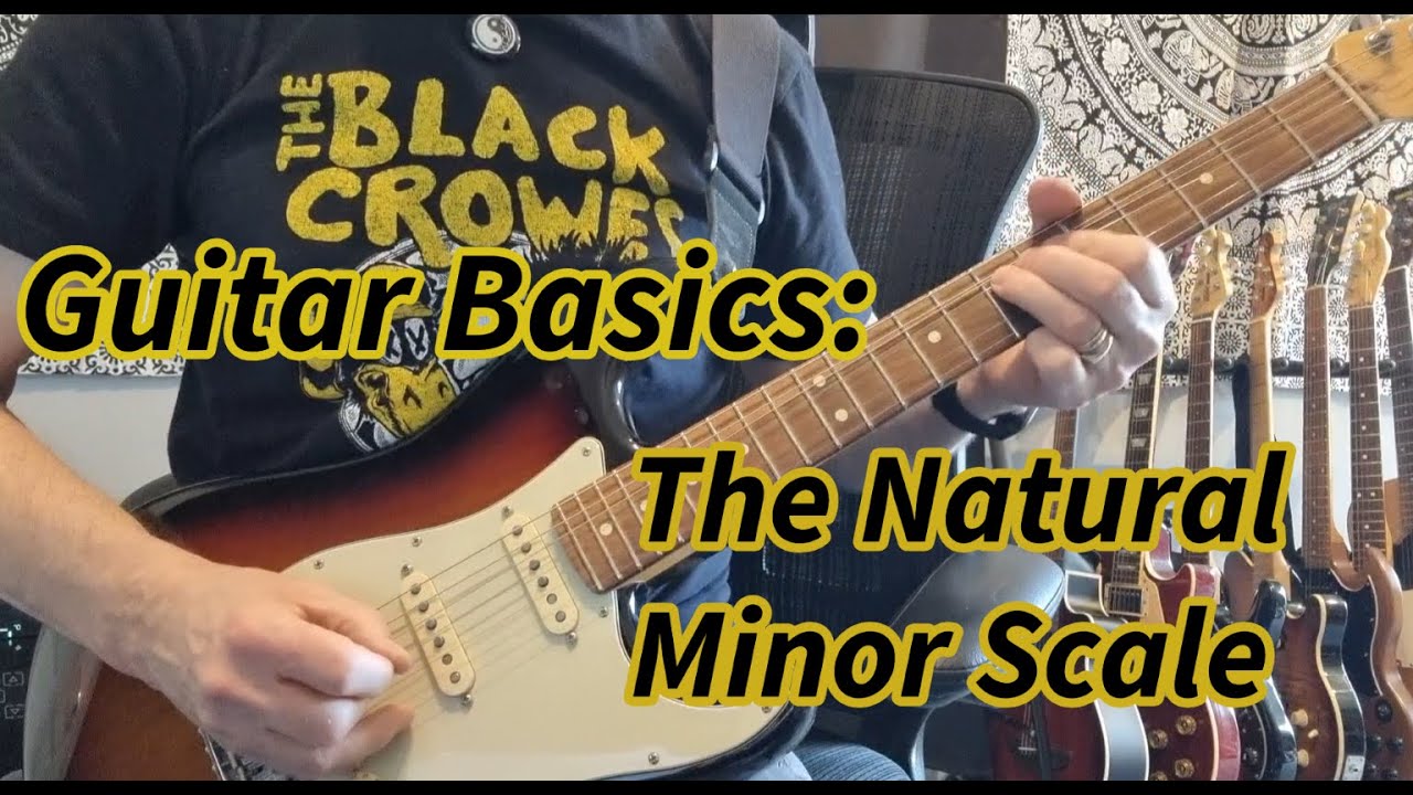 Natural Minor Scale Across the whole fretboard.