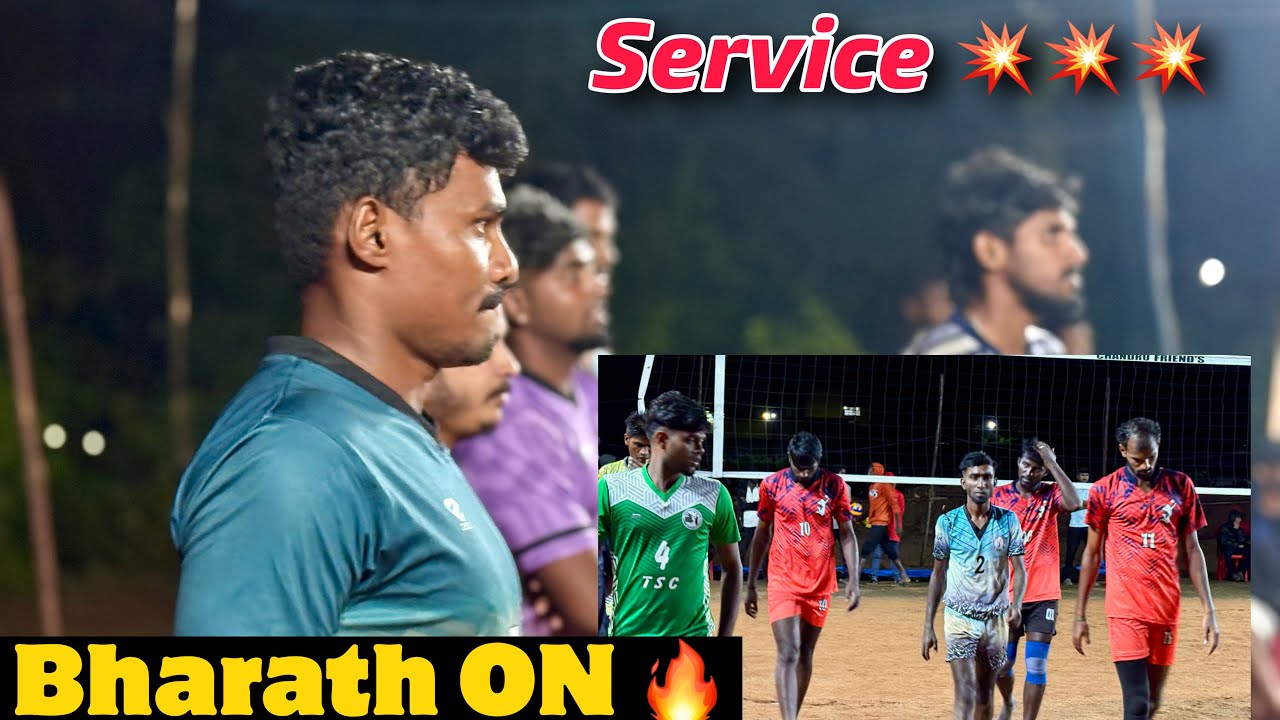 Bharath service 🔥Quarter finals Mayu vs Bargur Set-1 