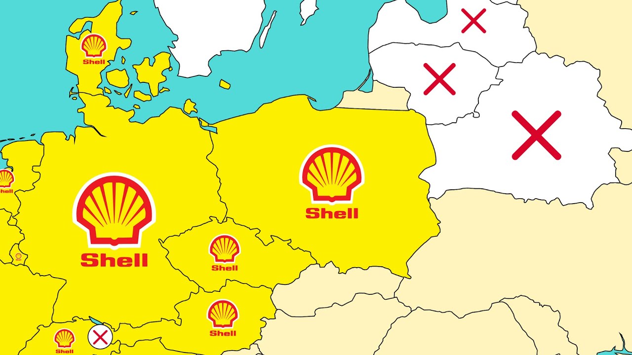 Все страны с SHELL и без SHELL в 2025 году!!!