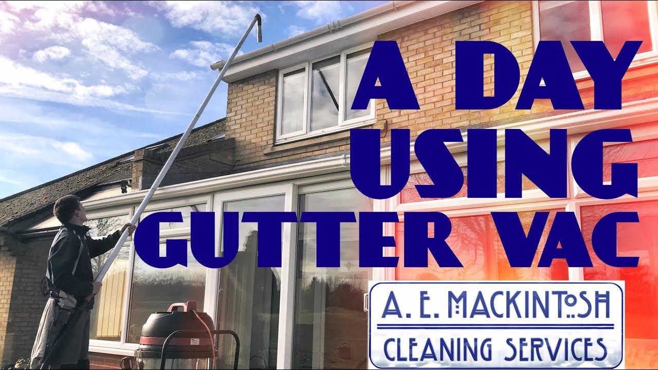 A Day Using Gutter Vac