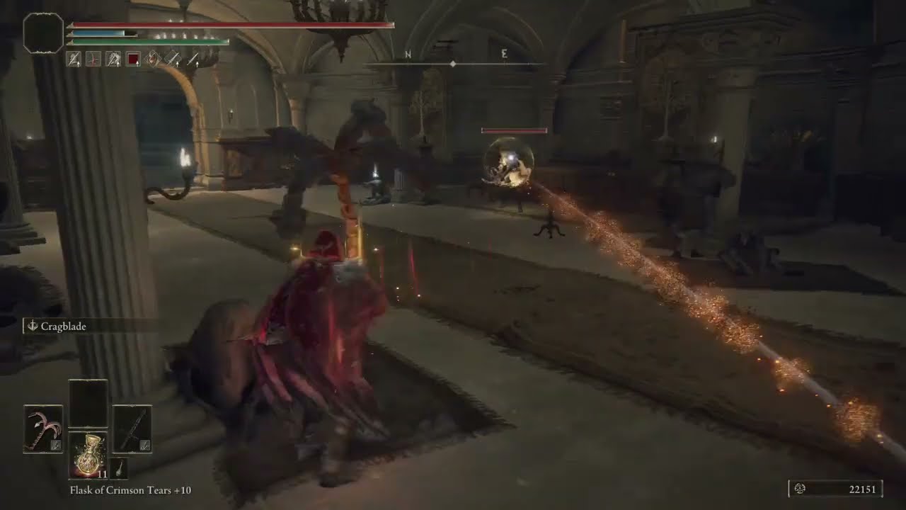 Beating the High Page room in Leyndell with +6 weapons