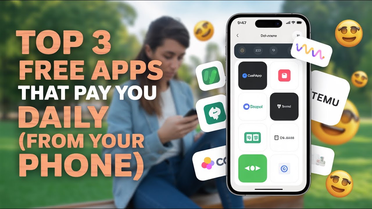 Top 3 Free Apps That Pay You Daily (From Your Phone)