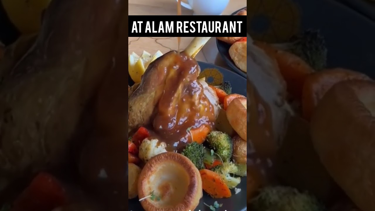 Best Halal Sunday Roast at Alam Restaurant Birmingham | food Review | famous food