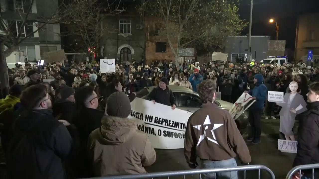 Protest pentru independența justiției organizat &icirc;n fața sediului CSM - 10 decembrie 2025