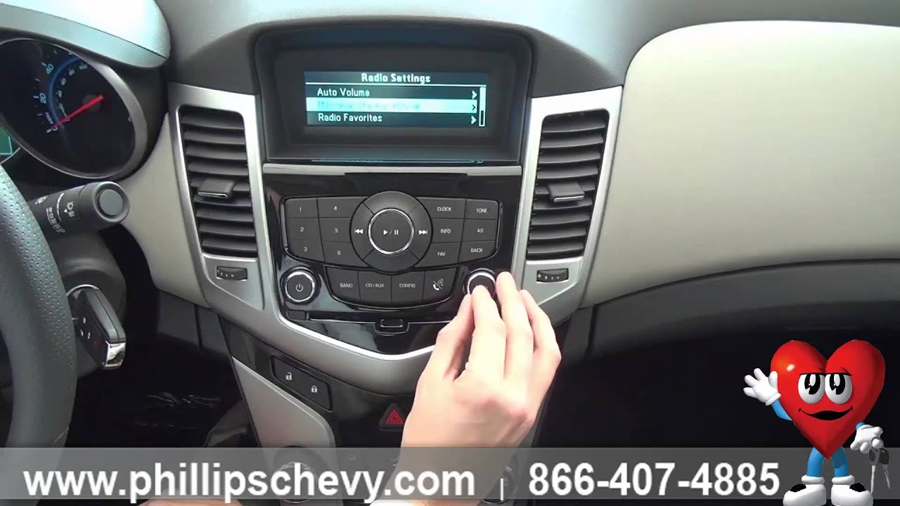 Phillips Chevrolet - 2014 Chevy Cruze LS - How-To: Radio Controls - Chicago New Car Dealership