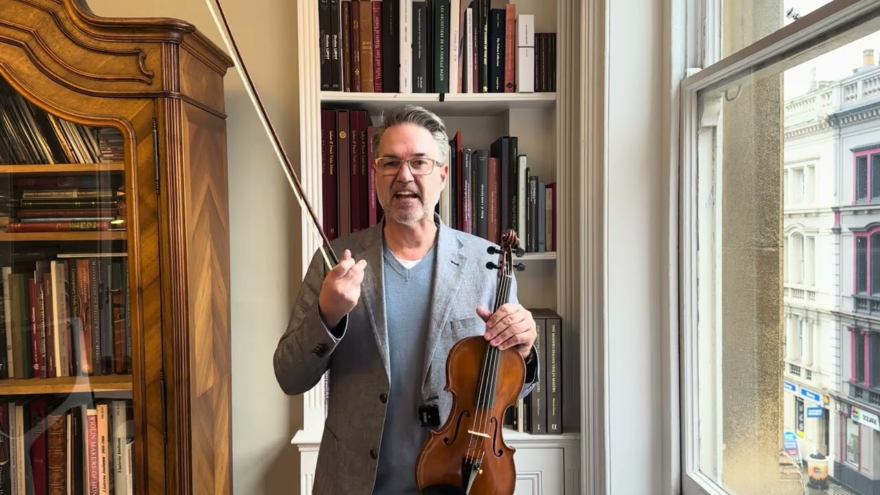Violins in 1 minute....                                            J&A Gagliano, Naples, 1790