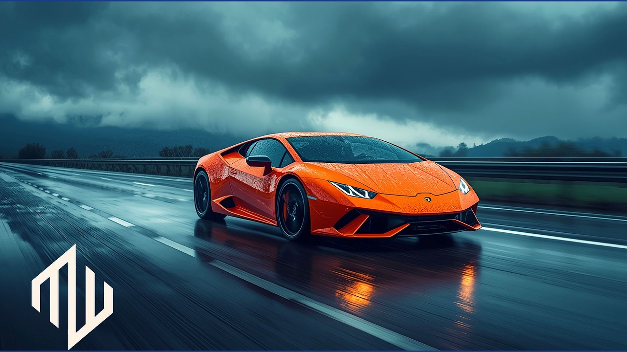 Mr. Wide — No Matter What | Lamborghini Huracán Synthwave Music Video [4K]