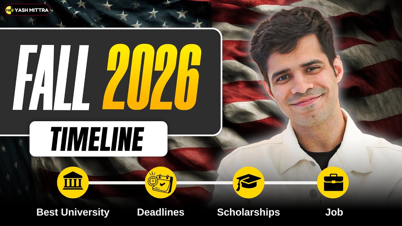 Fall 2026 Application Timeline for MS in USA