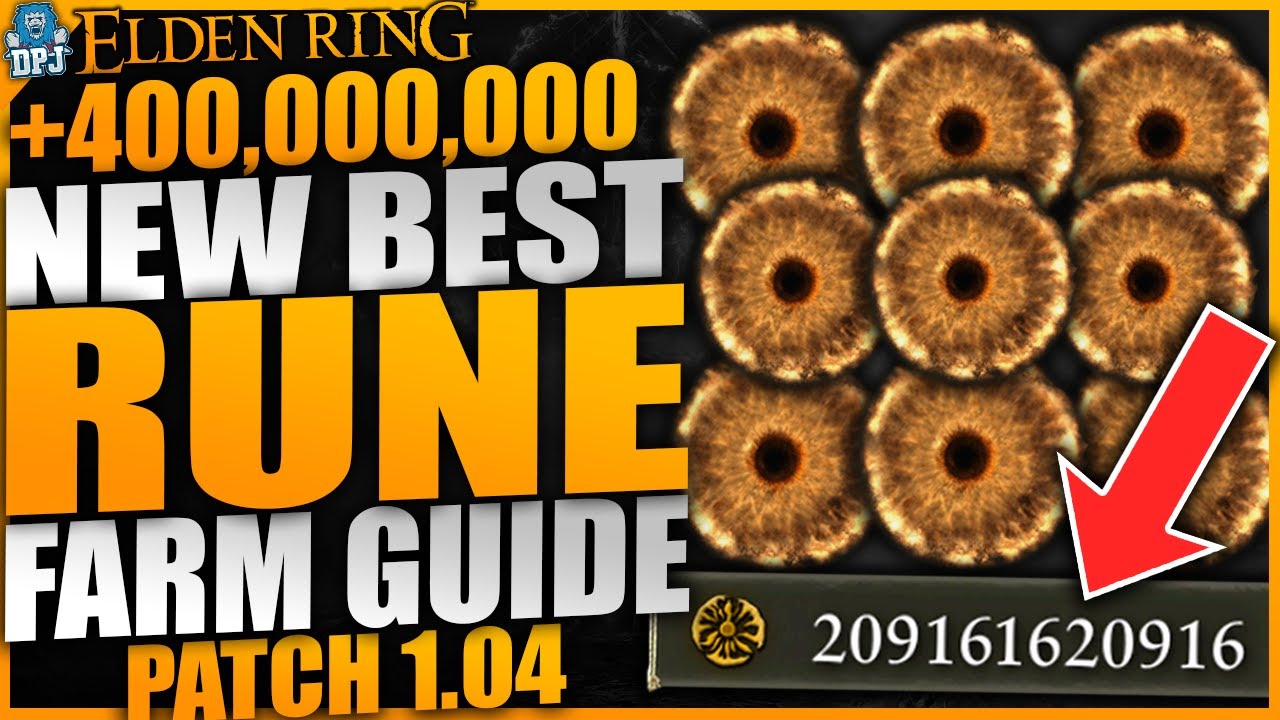 Elden Ring 1.04 - 400,000,000+ EASY NEW RUNE FARM - BEST AFTER 1.04 PATCH - Unlimited Rune EXPLOIT