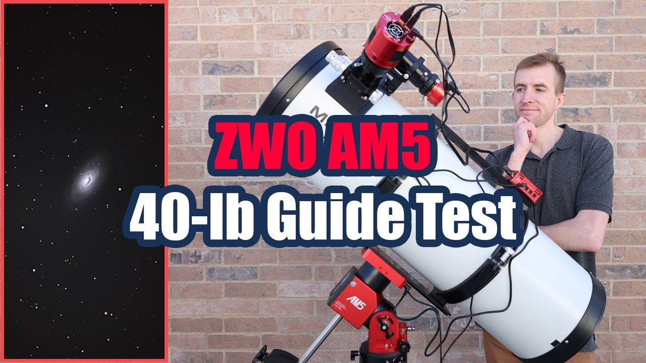 ZWO AM5 40-lb Autoguiding Test ft. Meade SN10