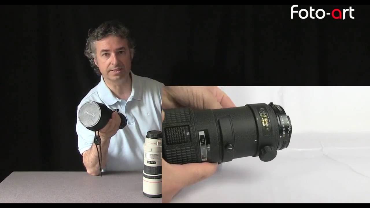 Tele 300mm F4 Canon VS Nikon Stefano Medici - I Video di Foto Art
